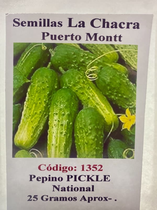 Pepino National Pickling. Sobre 25 Gramos1