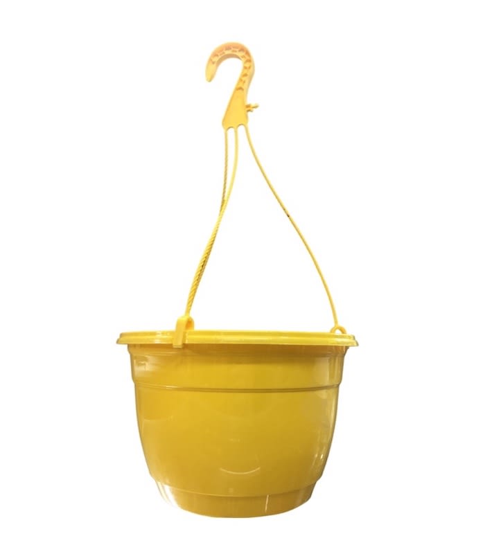 Macetero Colgante Poppelmann Amarillo1