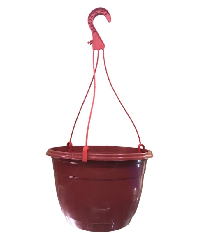 Macetero Colgante Poppelmann Rojo1