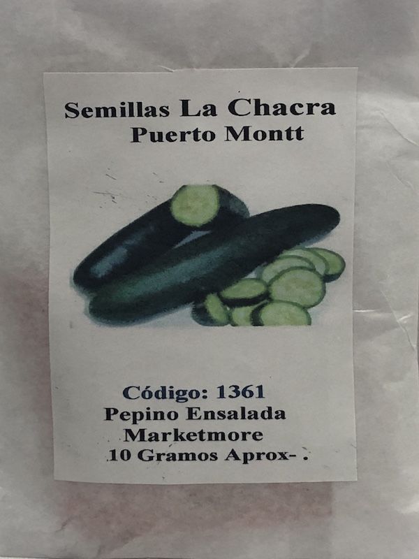 Pepino Marketmore Ensalada 10 Gramos.1
