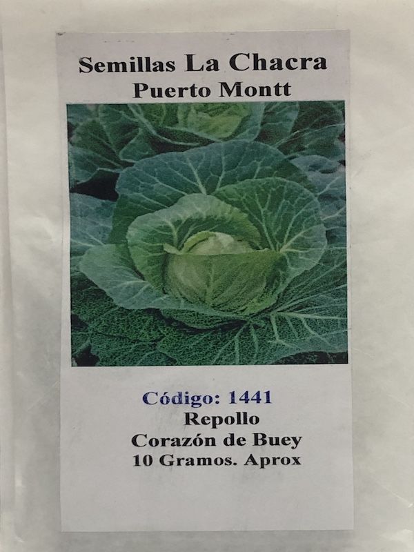 Repollo Corazón de Buey 10 Gramos1