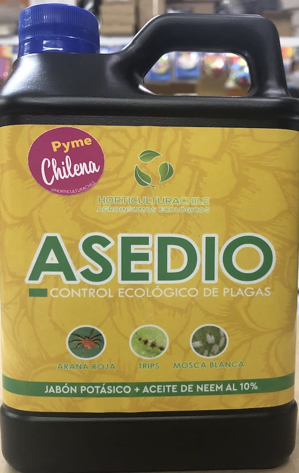 ASEDIO Litro con aceite de Neem (Insecticida- Acaricida. Orgánico)1