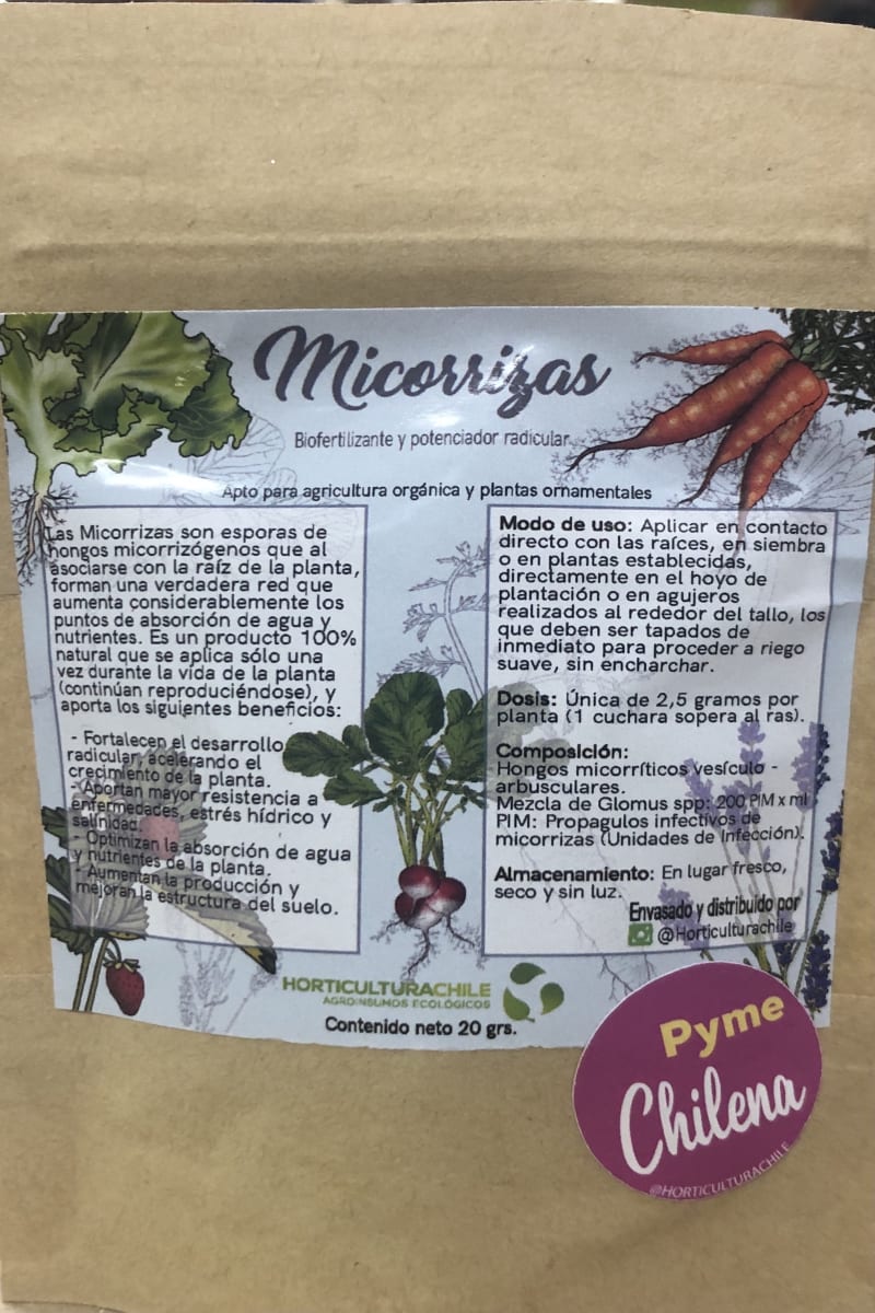 MICORRIZAS 20 Gramos ( Biofertilizante, Orgánico )1