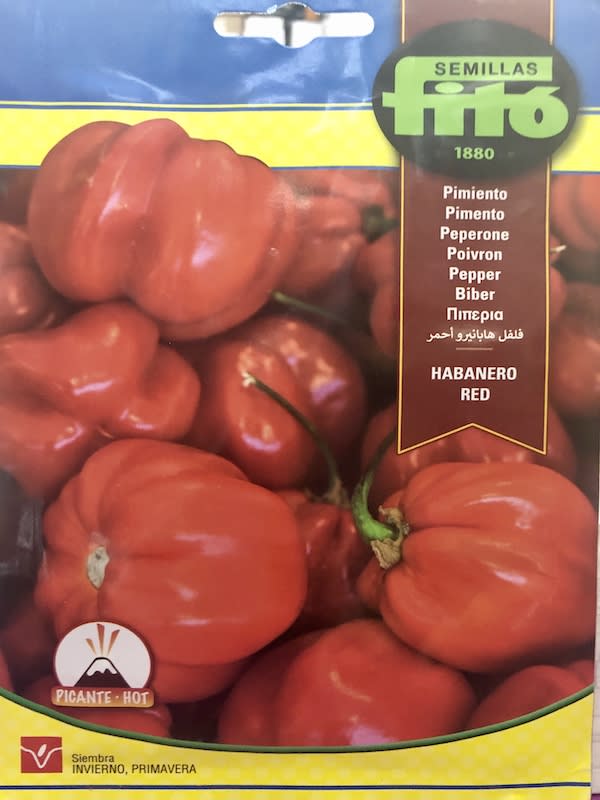Ají Pimiento Habanero Rojo1