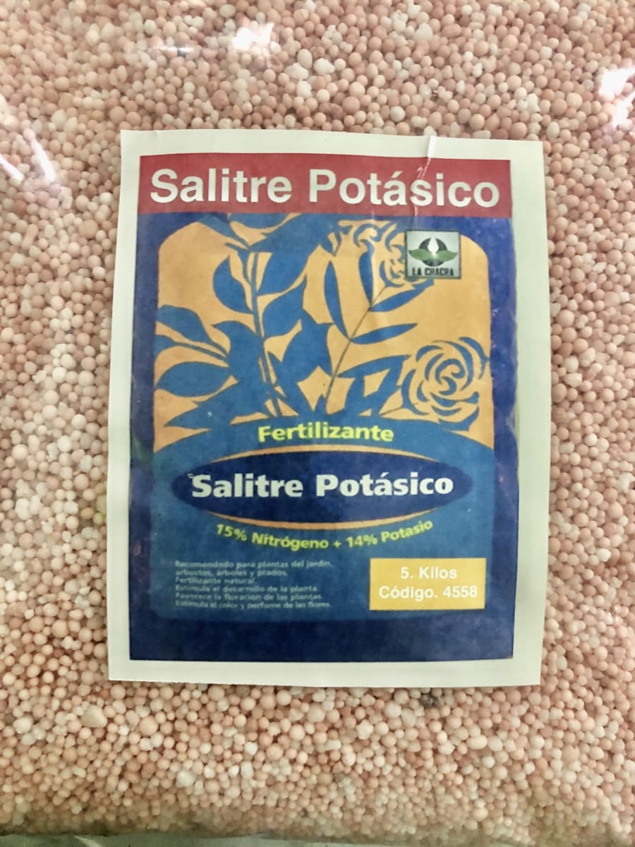Salitre Potásico 5 Kilos La Chacra1