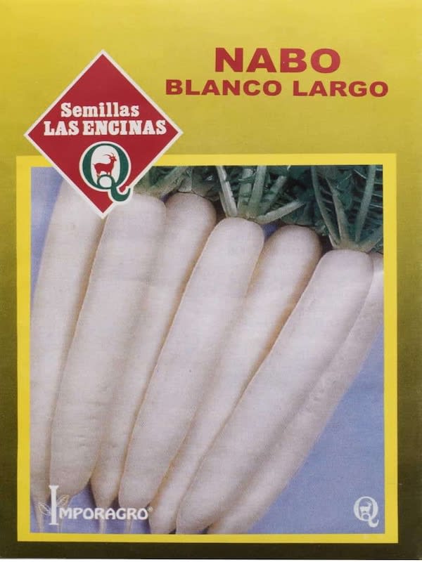 Nabo  Blanco, Largo. Sobe 1 Gramo1