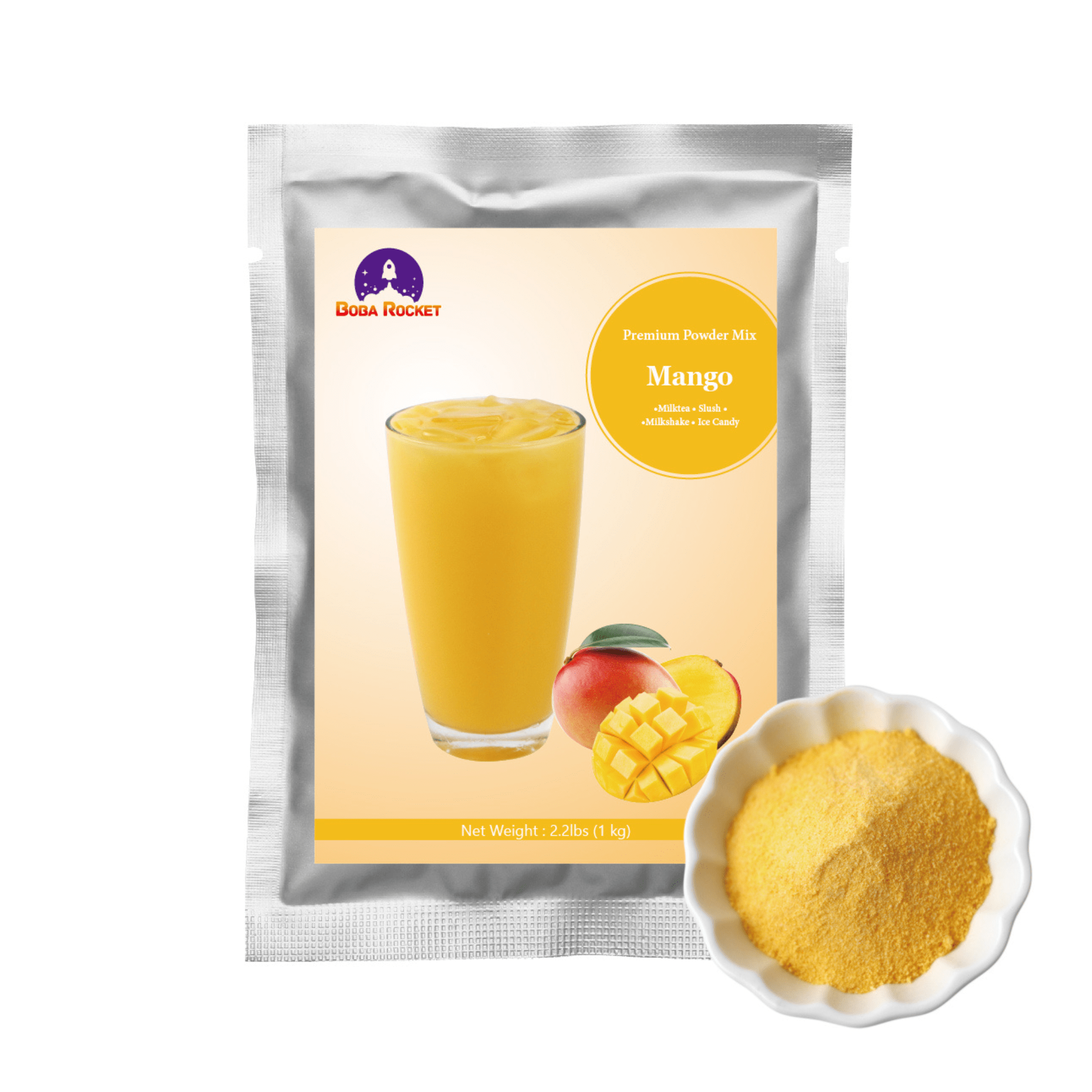 CONCENTRADO LATTE EN POLVO SABOR MANGO 1KG MANGO 1KG