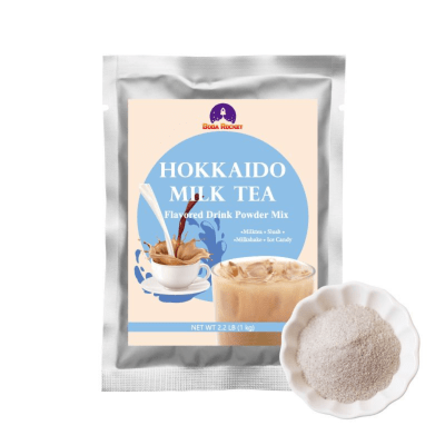 CONCENTRADO LATTE EN POLVO SABOR TE CON LECHE HOKKAIDO 1KG POR VENCER1