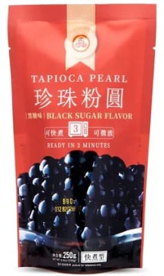 PERLAS DE TAPIOCA CON AZUCAR MORENA 250gr (COCCIÓN RÁPIDA DE 3MIN)1