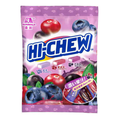 CARAMELOS MASTICABLES DE BERRIES MIXTAS 110GR1