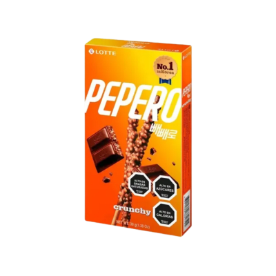 PEPERO SABOR CHOCOLATE CRUJIENTE 39GR1