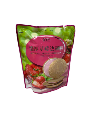 GALLETA FRANCESA CON CREMA DE FRUTILLA 110GR1