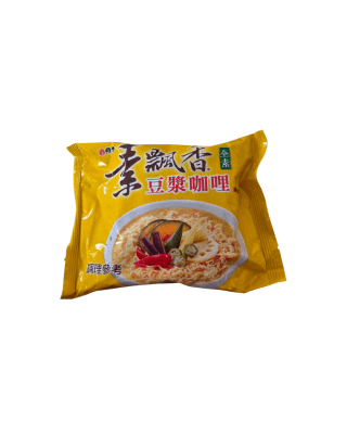 FIDEOS INST. SABOR CURRY CON LECHE DE SOYA 80GR1