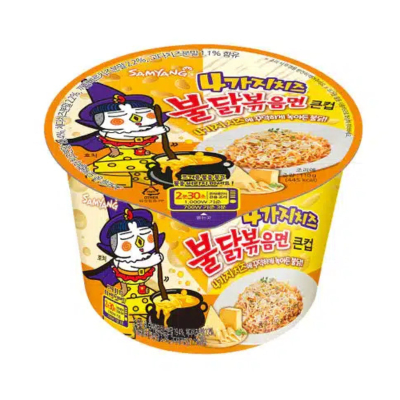 RAMEN INST SABOR POLLO CON 4 QUESO 110GR POTE1