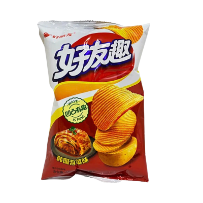 PAPAS FRITAS SABOR KIMCHI COREANO 45GR1