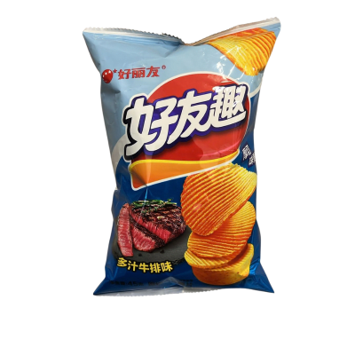 PAPAS FRITAS SABOR BISTEC JUGOSO 45GR1