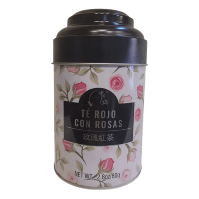 TE ROJO CON ROSAS 80GR2