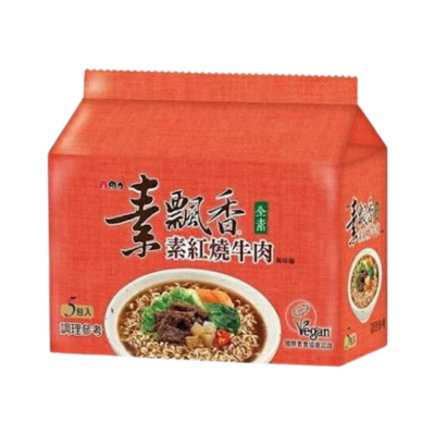 FIDEOS INST. SABOR CARNE DE SOYA VEGANO 85gr PACK 5UND1