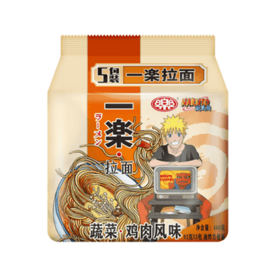 RAMEN POLLO CON VEGETALES 92GR PACK 5UND1