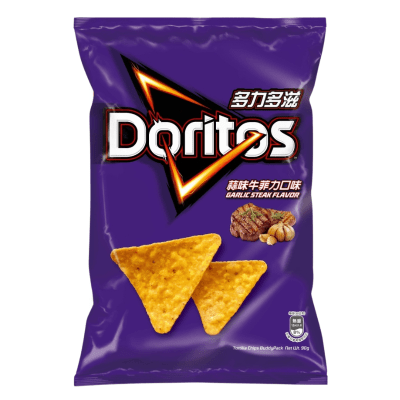 DORITOS SABOR BISTEC CON AJO 40GR1