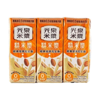 BEBIDA DE MANI CON ARROZ 200ML PACK 6UND1