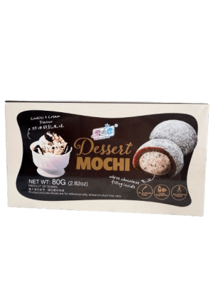 MOCHI SABOR COOKIES & CREAM 80GR (DESSERT)1