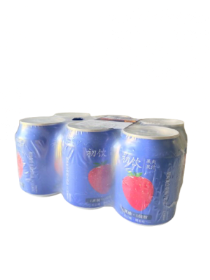 JUGOS CON TROZOS SIN AZUCAR SABOR FRUTILLA 238ML PACK 6UND1