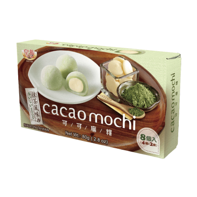 MOCHI CACAO SABOR MATCHA 80GR1