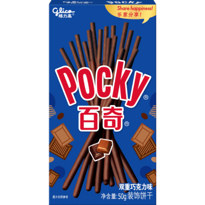 POCKY DOBLE CHOCOLATE 50GR1