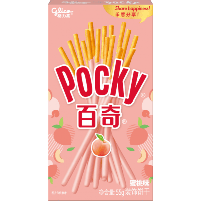 POCKY DE DURAZNO 55GR1