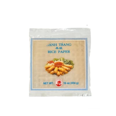 HOJAS DE ARROZ CUADRADA 454GR1