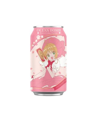SODA SABOR DURAZNO Y LITCHI 330ML (SAKURA CARD CAPTOR)1