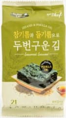 SNACK DE ALGAS TOSTADAS CON ACEITE DE SESAMO Y PERILLA 4GR