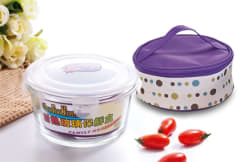 SET DE VIANDA CON BOLSO HERMETICO