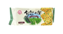 GALLETAS DE SODA SABOR CEBOLLIN Y NORI 120GR