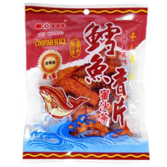 SNACK PICANTE SABOR BACALAO BAÑADO EN SALSA SATAY TAIWANESA CON MIEL 80G