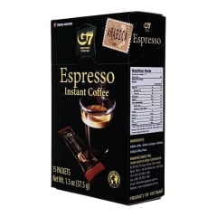 G7 ESPRESSO INSTANT COFFEE 37.5GR