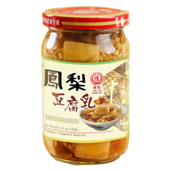 TOFU FERMENTADO CON PIÑA Y POROTO