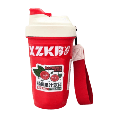 JUGO DE ARANDANO ROJO EN VASO REUTILIZABLE 500ML