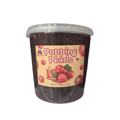 POPPING BOBA 3.4kg SABOR ARANDANO ROJO