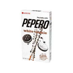 PEPERO SABOR CHOCOLATE BLANCO CON GALLETAS 32GR