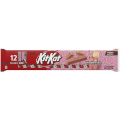 OBLEA CRUJIENTE KITKAT SABOR LIMONADA ROSA 160GR 12UND