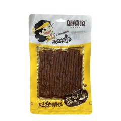 TIRAS DE CARNE DE SOYA PICANTES CON AJO 100GR