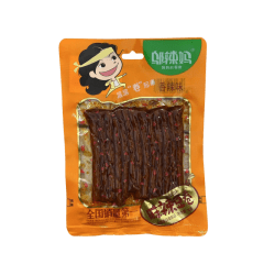 TIRAS PEQUEÑAS DE CARNE DE SOYA PICANTE 70GR