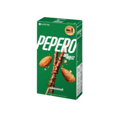 PEPERO SABOR CHOCOLATE CON ALMENDRAS 32GR