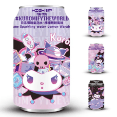 RAMUNE JAPONES SANRIO SABOR LIMON 330ML