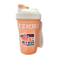 JUGO DE DURAZNO EN VASO REUTILIZABLE 500ML