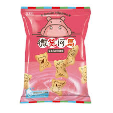 GALLETAS CON HIPOPOTAMOS SABOR FRUTILLA 60GR