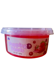 POPPING BOBA SABOR FRUTILLA 450g