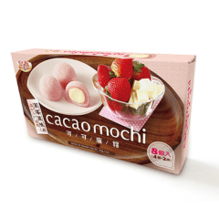 MOCHI CACAO SABOR FRUTILLA 80GR